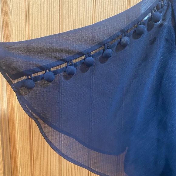 Calvin Klein Navy Midi Cocktail Dress - Picture 3 of 6